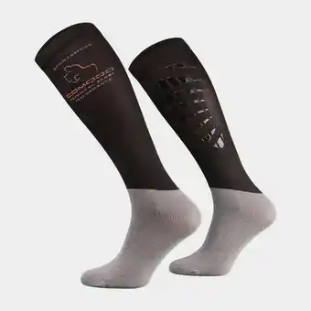 Ultimate Outdoors Comodo unisex silicone grip socks - black, black offer