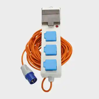Ultimate Outdoors Eurohike mobile mains kit 15m - multi, multi offer
