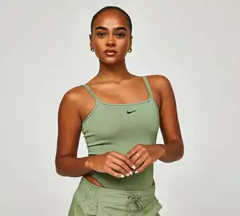 Footasylum Nike womens essential cami bodysuit offer