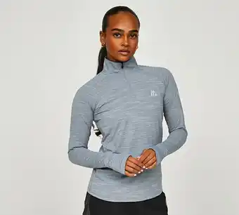 Footasylum Montirex womens trail 2.0 quarter zip top offer