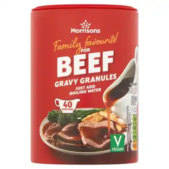 Morrisons Morrisons beef gravy granules offer