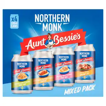 Asda Northern monk aunt bessie's mixed pack 4 x 330ml cans offer