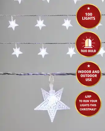 Aldi 100 led christmas lights offer