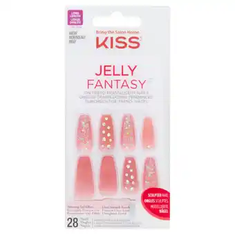 Asda Kiss jelly fantasy on-trend translucent nails 28 nails offer