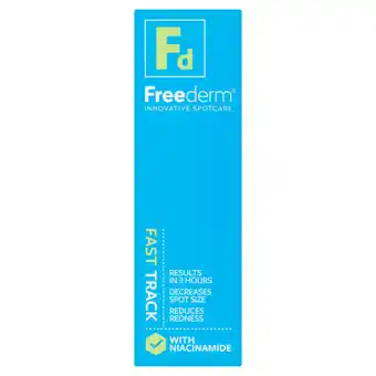 Asda Freederm innovative spotcare fast track offer