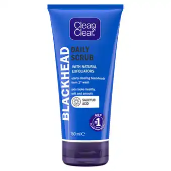 Asda Clean & clear blackhead clearing daily scrub offer