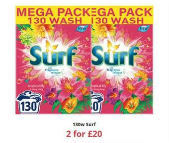 Farmfoods 130W Surf offer