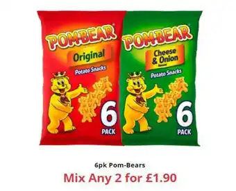 Farmfoods 6Pk Pom-Bears Mix Any 2 offer