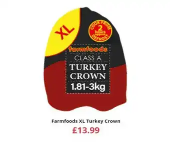 Farmfoods Farmfoods XL Turkey Crown offer