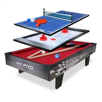 Asda Hy-pro 3in1 table top multi games table (3+ years) offer