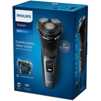 Asda Philips wet & dry electric shaver series s3144/00 offer