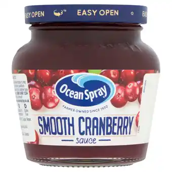 Asda Ocean spray smooth cranberry sauce offer