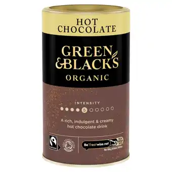 Asda Green & black's organic hot chocolate 250g offer