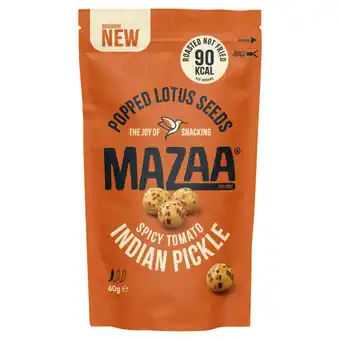 Asda Mazaa popped lotus seeds spicy tomato indian pickle offer