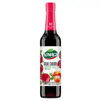 Asda Łowicz cherry syrup offer
