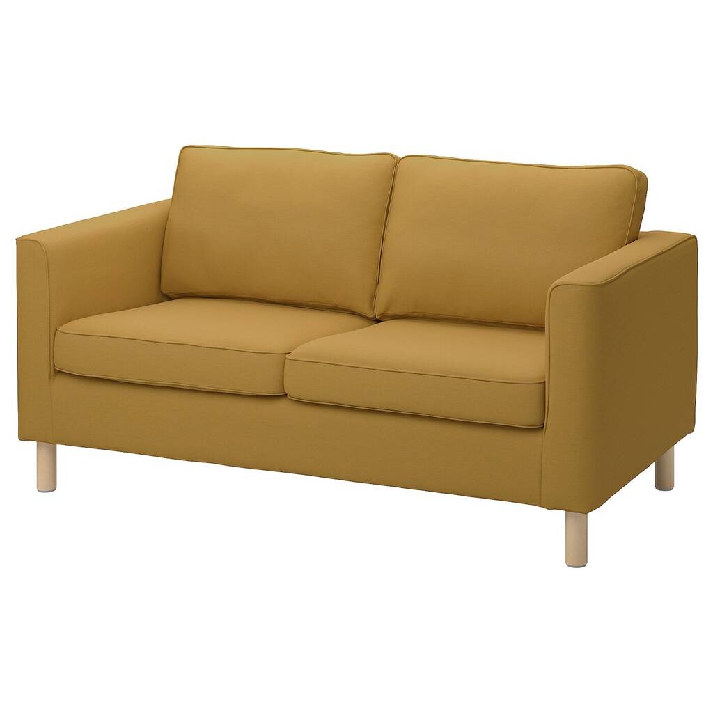 IKEA Pärup 2-seat sofa, vissle yellow-brown offer