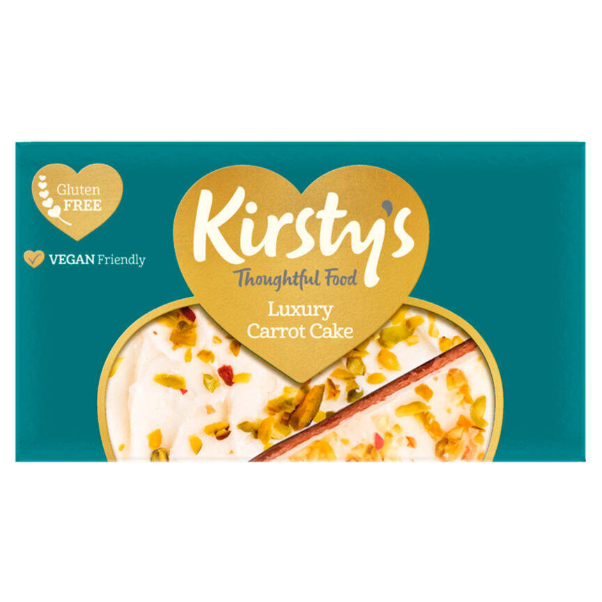 Asda Kirsty's luxury vegan carrot cake offer