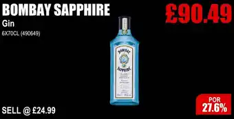 Bestway BOMBAY SAPPHIRE offer