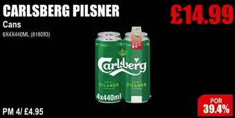 Bestway CARLSBERG PILSNER offer