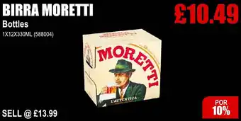 Bestway BIRRA MORETTI Bottles offer
