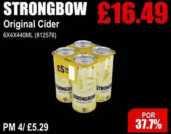 Bestway STRONGBOW Original Cider offer