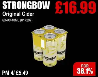 Bestway STRONGBOW Original Cider offer