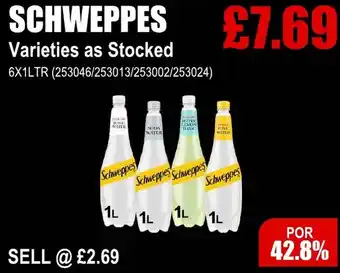 Bestway SCHWEPPES offer