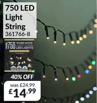 The Range 750 LED Light String offer