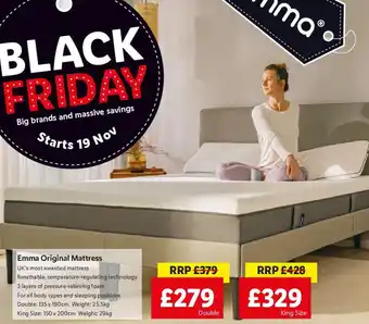 Lidl Emma Original Mattress offer