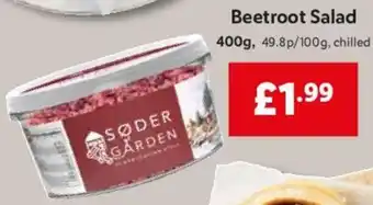 Lidl Beetroot Salad 400g offer
