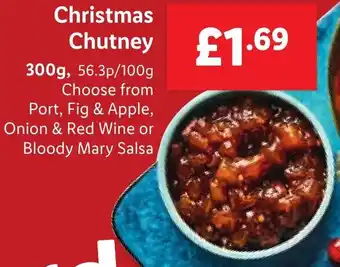 Lidl Christmas Chutney 300g offer