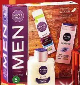 Lidl NIVEA Men Feeling Smooth Gift Set 888g offer