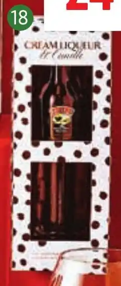 Lidl BAILEYS Cream Liqueur & Candle Gift Set 50ml offer