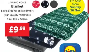 Lidl Blanket offer