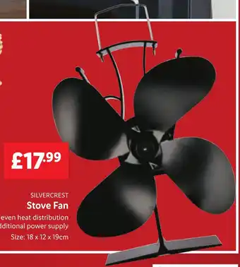 Lidl Stove Fan offer