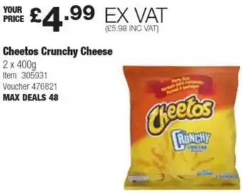Costco Cheetos Crunchy Cheese offer