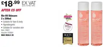 Costco Bio-Oil Skincare 2 x 200ml offer