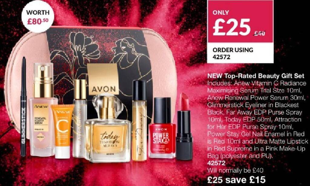 Avon NEW Top-Rated Beauty Gift Set offer
