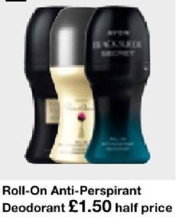 Avon Roll-On Anti-Perspirant Deodorant offer