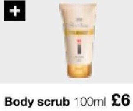 Avon Body scrub 100ml offer