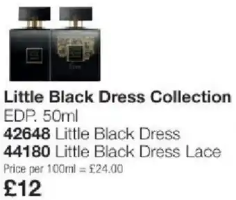 Avon Little Black Dress Collection offer