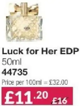 Avon Luck for Her offer