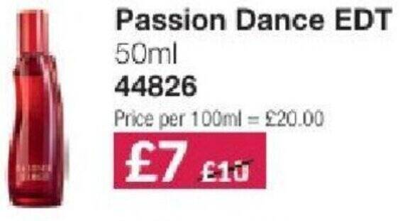 Avon Passion Dance offer