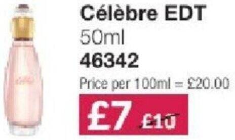 Avon Célèbre offer