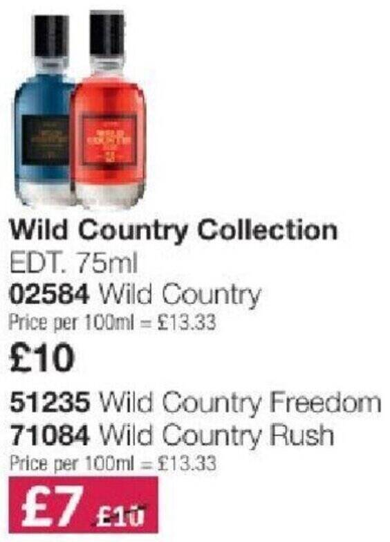 Avon Wild Country Collection offer