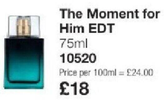 Avon The Moment for Him EDT offer