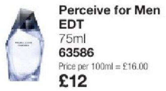 Avon Perceive for Men offer