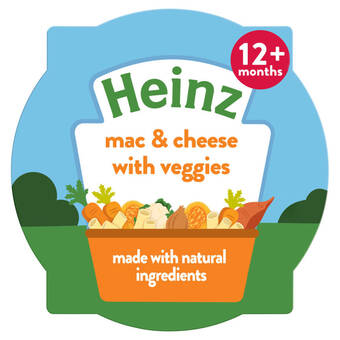 Asda Heinz by nature mac & cheese with veggies 12+ months 200g offer