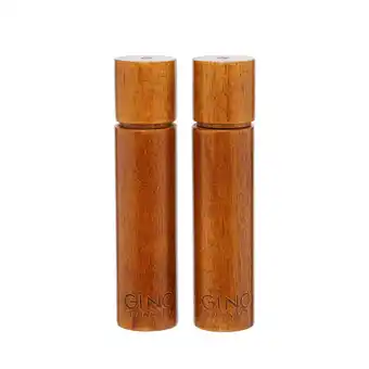 Asda Gino d'acampo natural brown salt & pepper set offer
