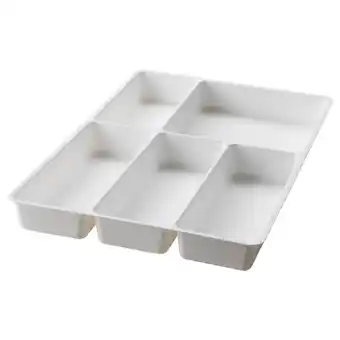 IKEA Stödja cutlery tray, white, 31x50 cm offer